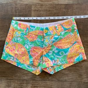 Lilly Pulitzer walsh shorts Pop goes the Lemur